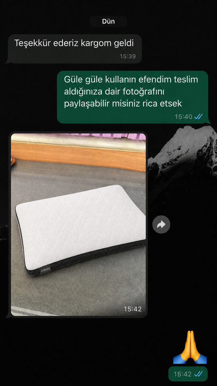 Relaxa müşteri yorumu